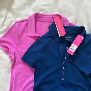 Two Lilly Pulitzer short sleeve shirts
